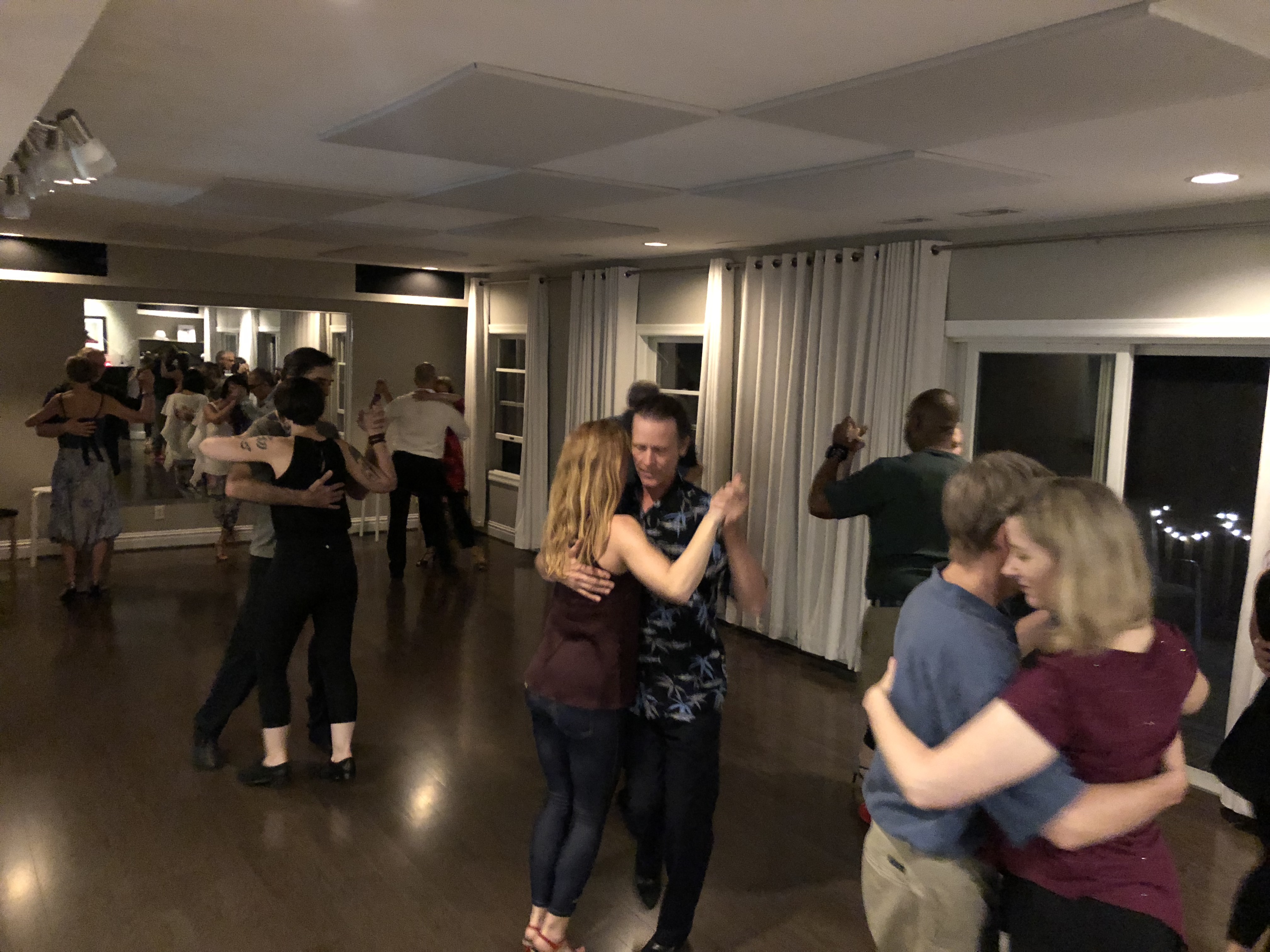 People dancing at Clärchens Ballhaus